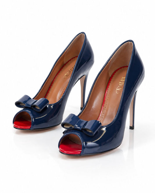 Shoes Vernice Bleu