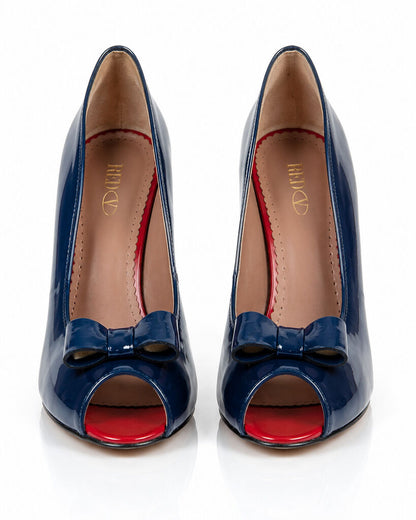 Shoes Vernice Bleu