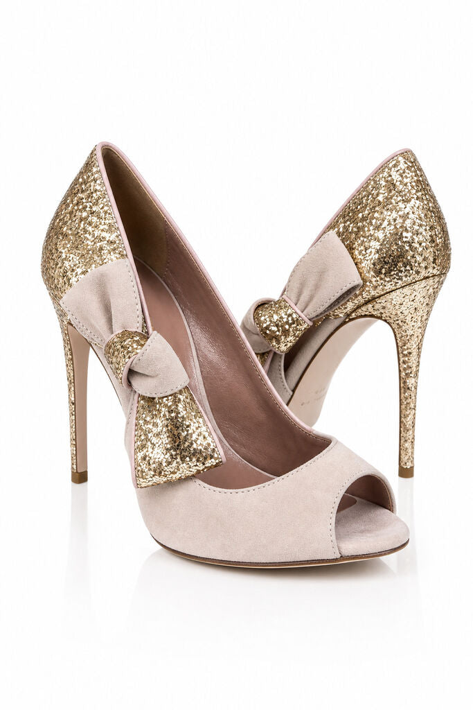 Shoes Glitter Oro/Rose