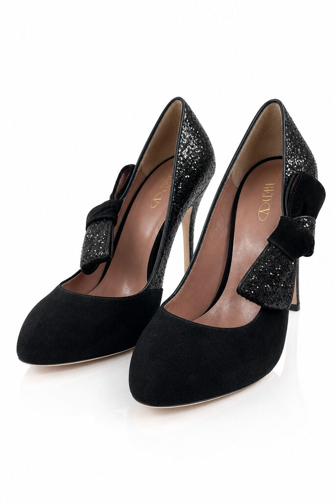 Shoes Glitter Nero