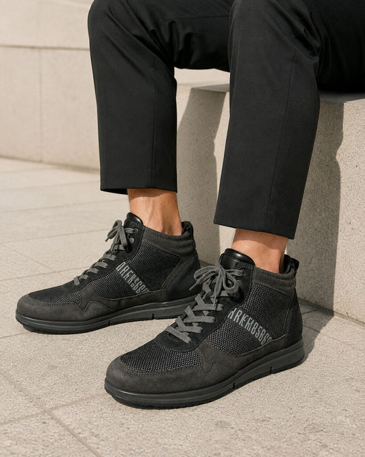 Shoes Suede Antracite