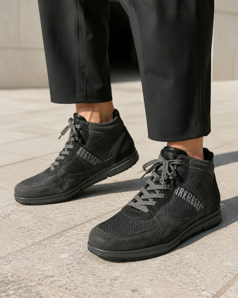 Shoes Suede Antracite