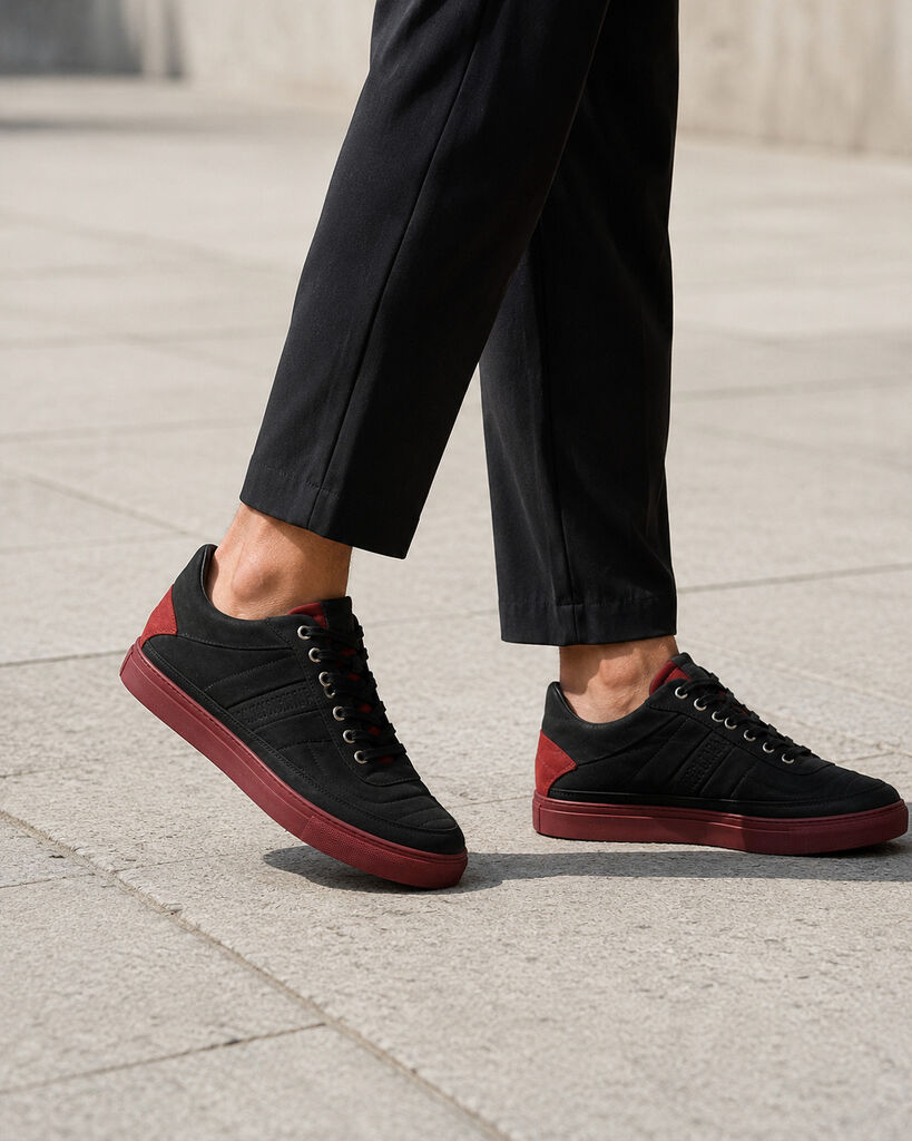 Shoes Nabuk Nero