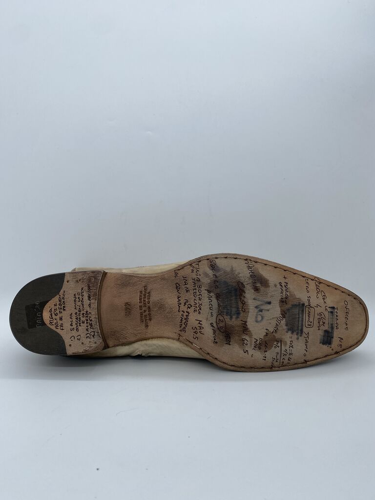 Taupe Distressed Ankle Boot with Sleek Silhouette