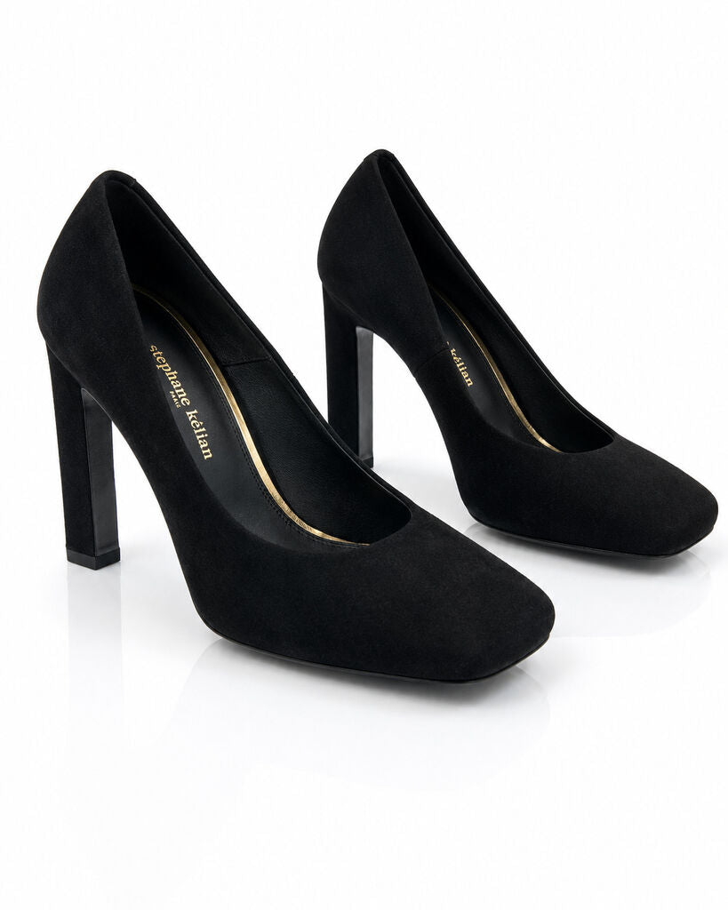 Shoes Suede BLACK