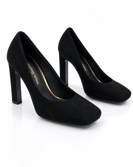 Shoes Suede BLACK