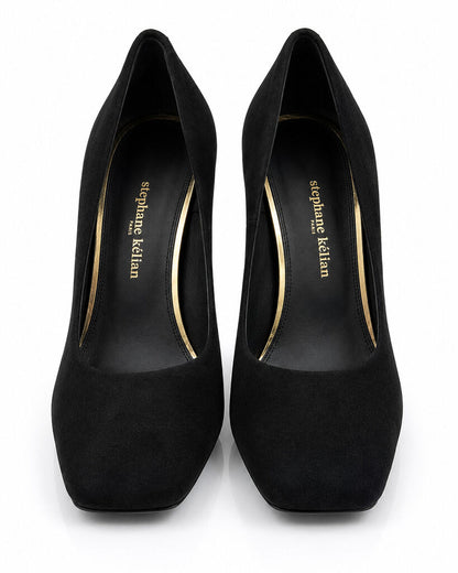 Shoes Suede BLACK