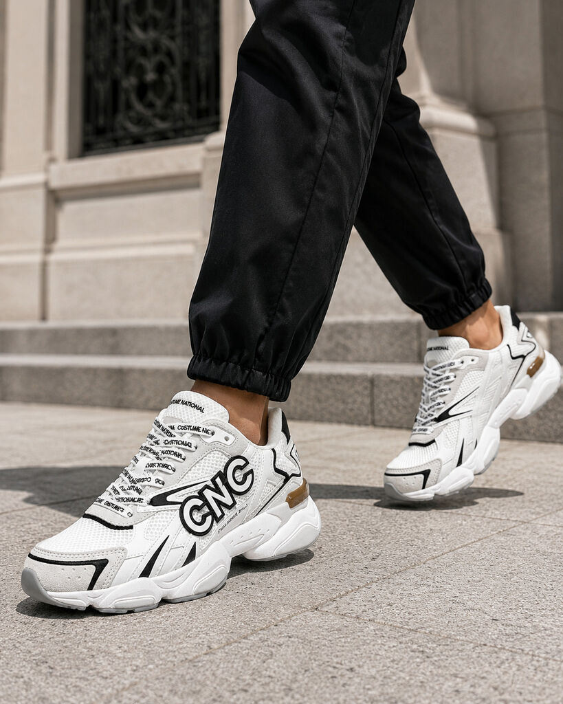 Sneaker Suede WHITE