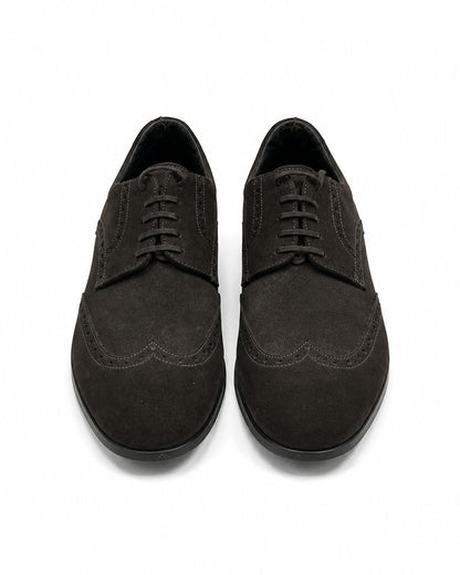Shoes Suede Dark Moro