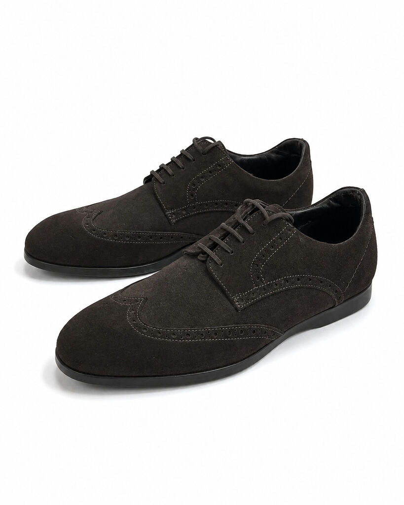 Shoes Suede Dark Moro