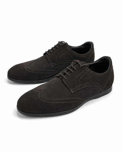 Shoes Suede Dark Moro