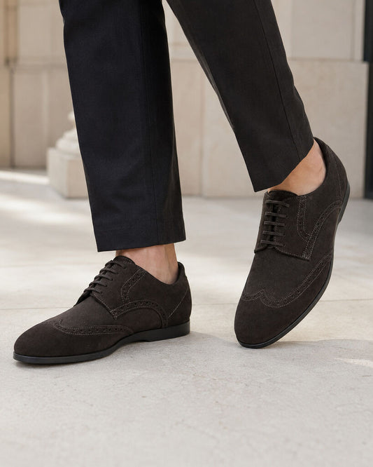 Shoes Suede Dark Moro