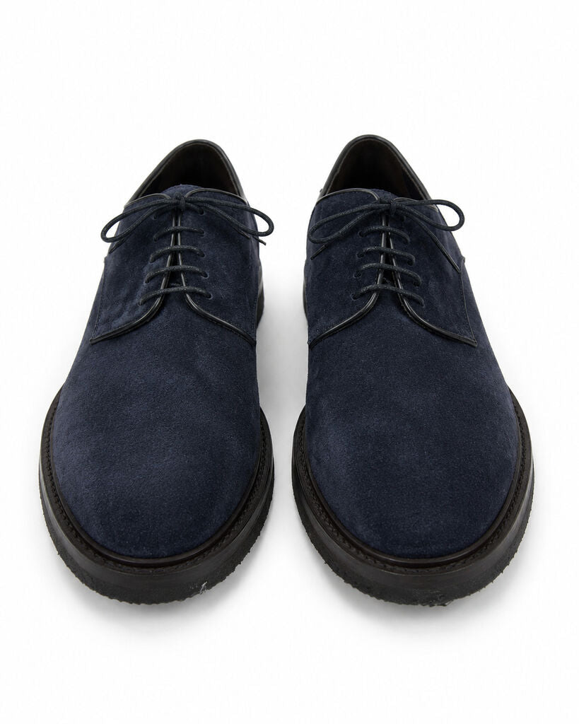 Shoes Suede Bleu