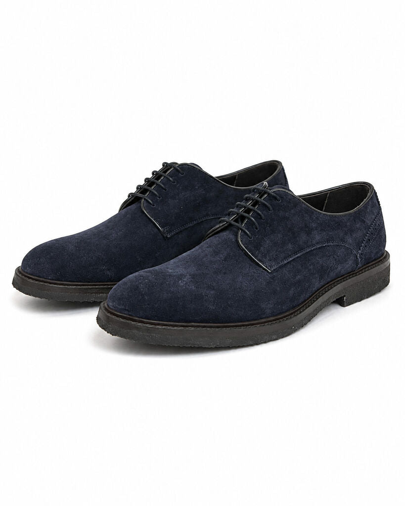 Shoes Suede Bleu