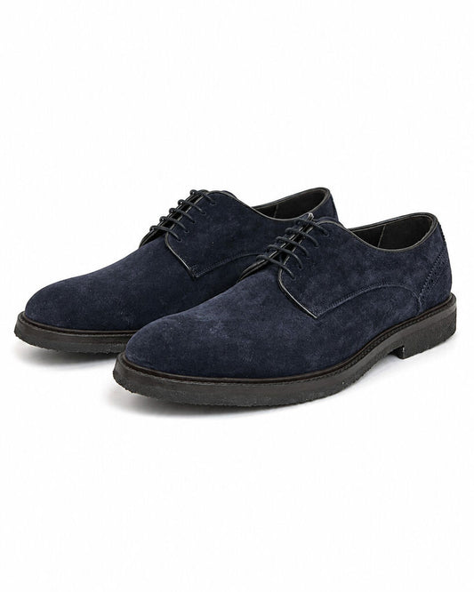 Shoes Suede Bleu