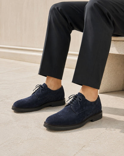 Shoes Suede Bleu