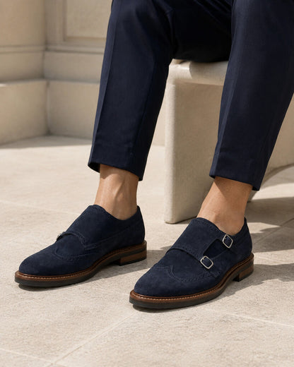 Shoes Suede BLU