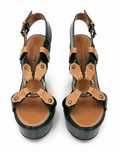 Shoes Vernice Dk Blue