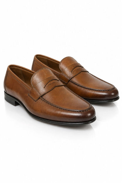 Shoes Calf Marron