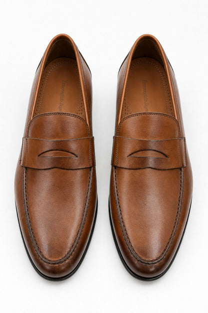 Shoes Calf Marron