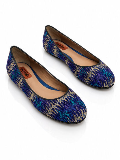 Shoes Tessuto Bleu