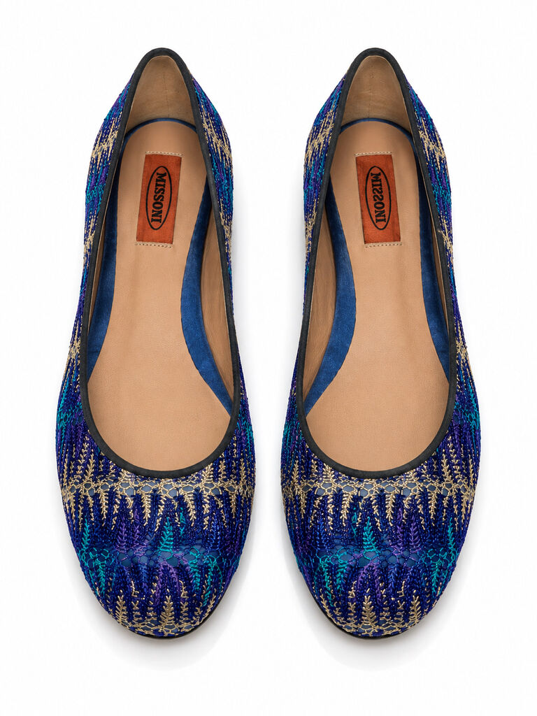 Shoes Tessuto Bleu