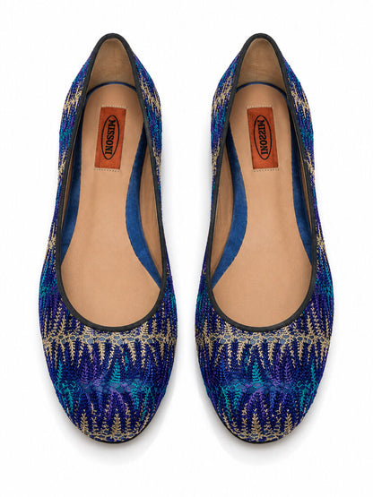 Shoes Tessuto Bleu