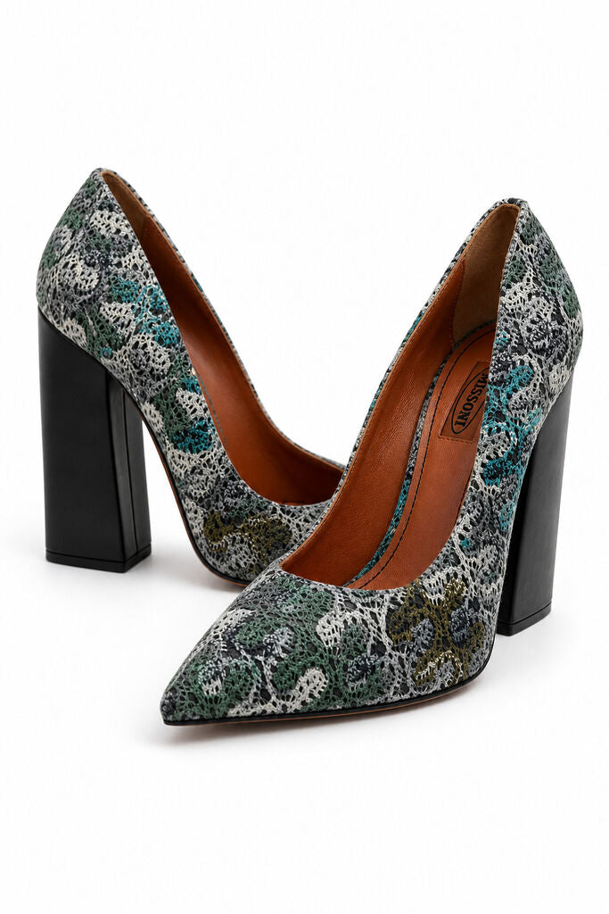 Shoes Tessuto Ver/Gri