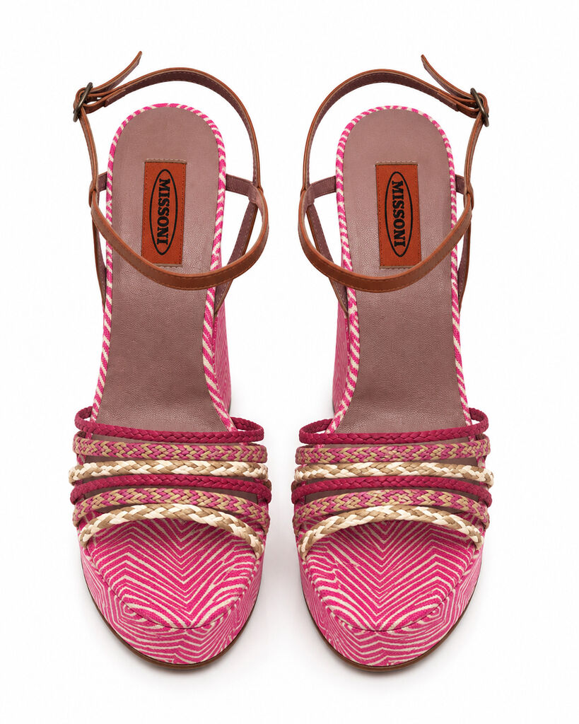 Shoes Tessuto Fuxia