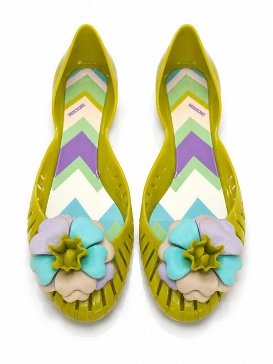Shoes Nylon Pistacho
