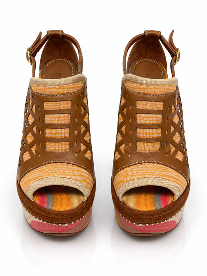 Shoes Nappa Marron