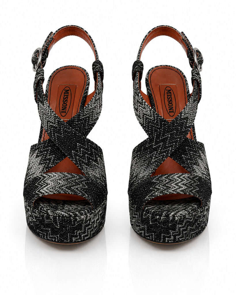 Shoes Tessuto Bia/Ner