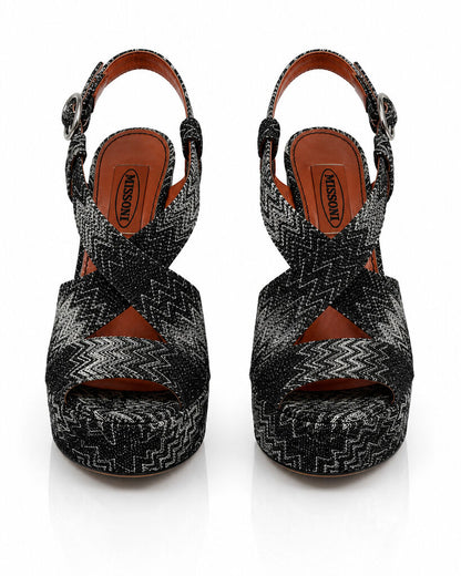 Shoes Tessuto Bia/Ner