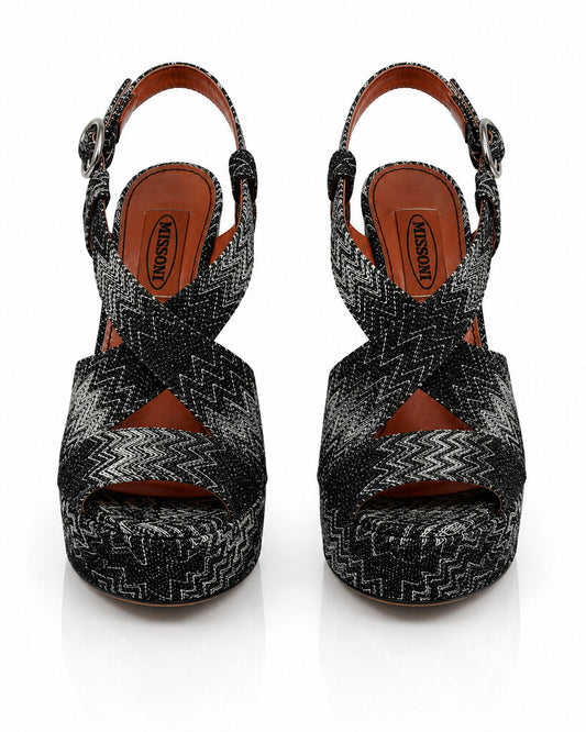 Shoes Tessuto Bia/Ner