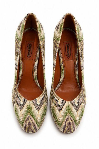 Shoes Tessuto Mul/Plat