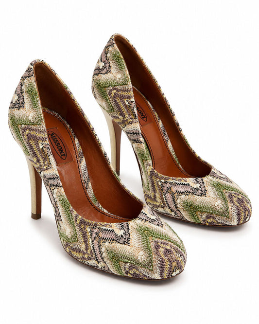 Shoes Tessuto Mul/Plat
