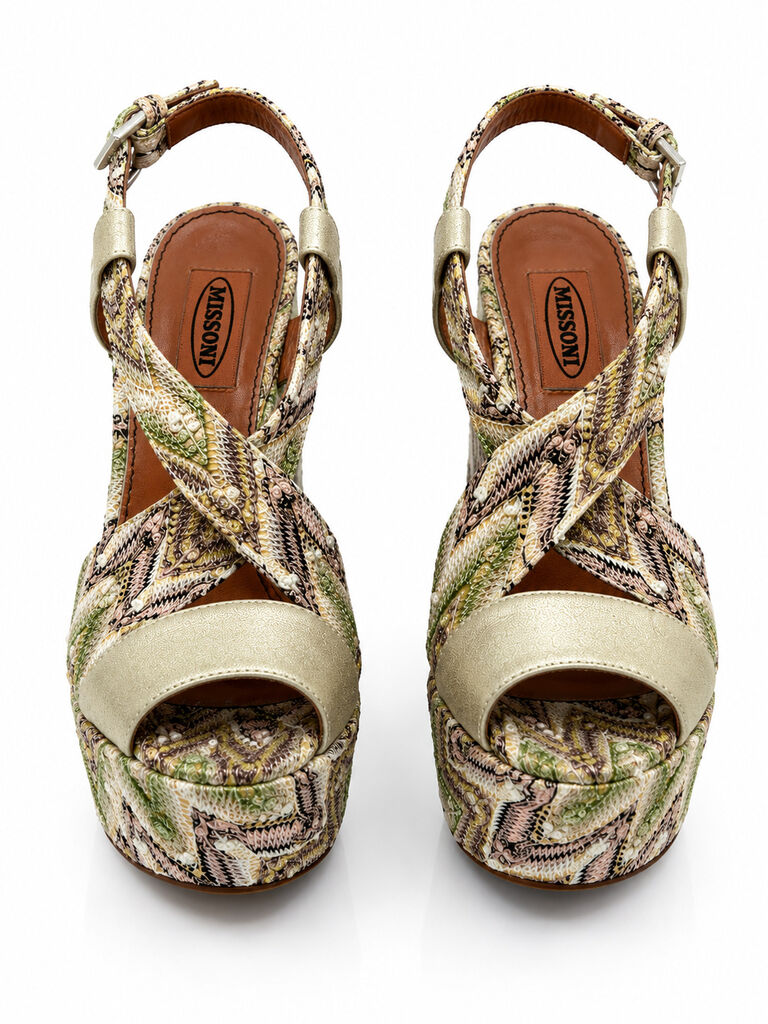 Shoes Tessuto Mul/Plat