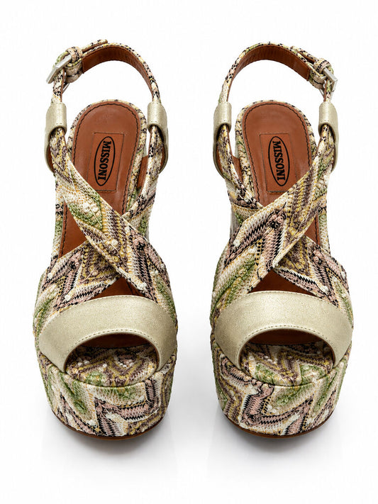 Shoes Tessuto Mul/Plat