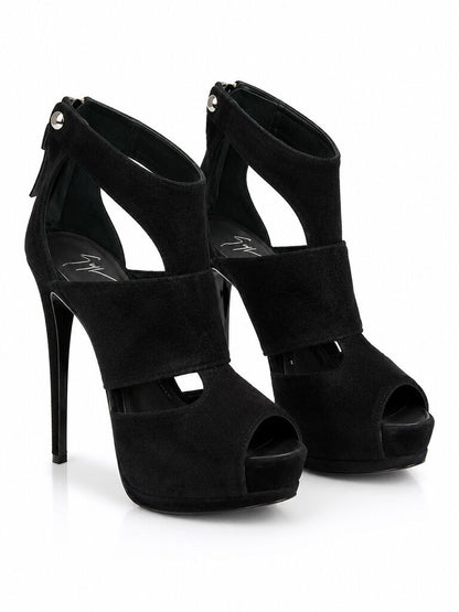 Shoes Camoscio Nero