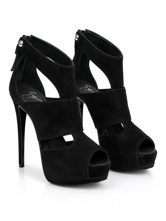 Shoes Camoscio Nero