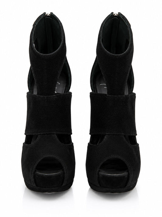 Shoes Camoscio Nero