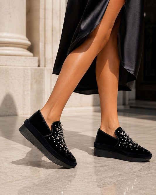 Shoes Vel/Studds NERO
