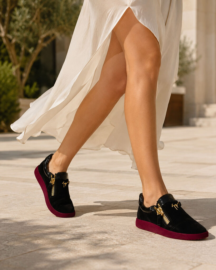 Shoes Vel/Ver NERO