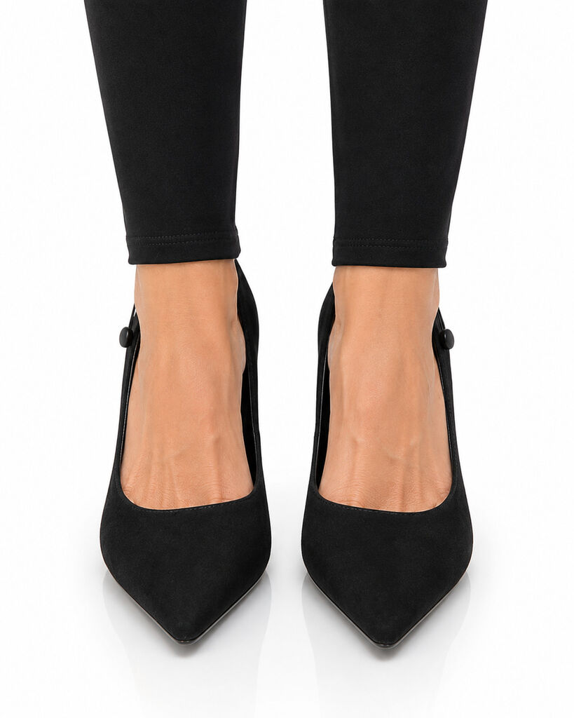 Shoes Camoscio NERO