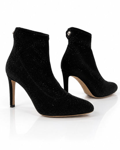Shoes Vel/Sock NERO