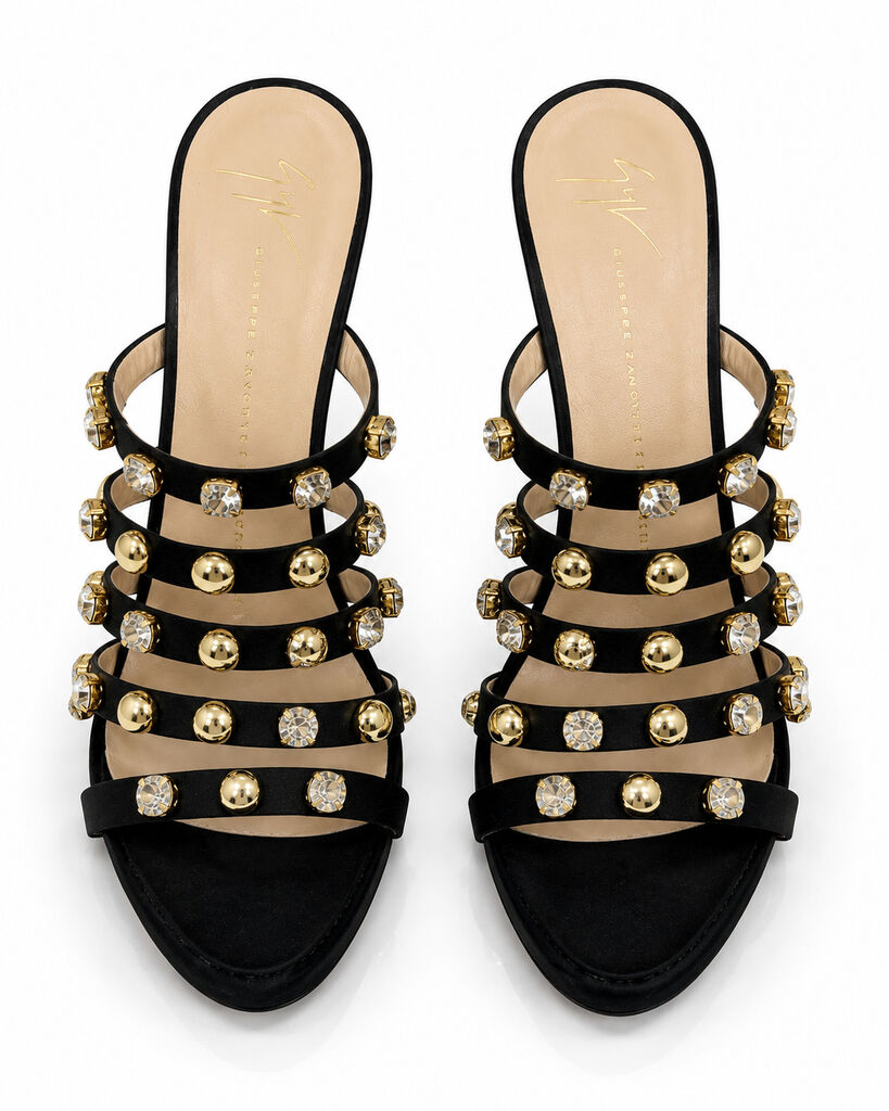 Shoes Ras/Stra NERO