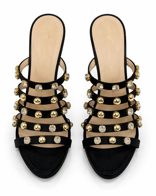 Shoes Ras/Stra NERO