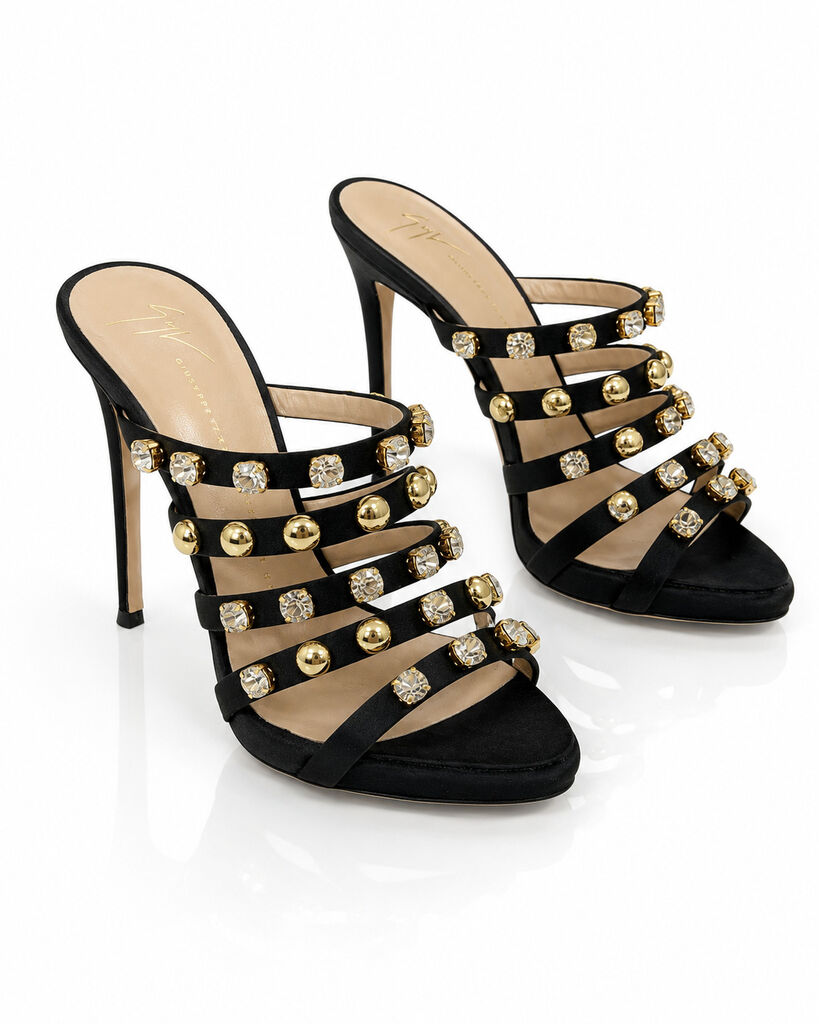 Shoes Ras/Stra NERO