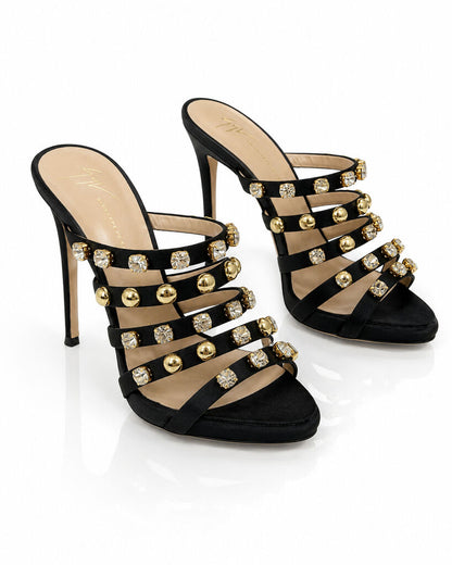 Shoes Ras/Stra NERO