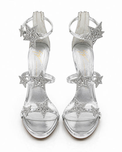 Shoes Laminato ARGENTO